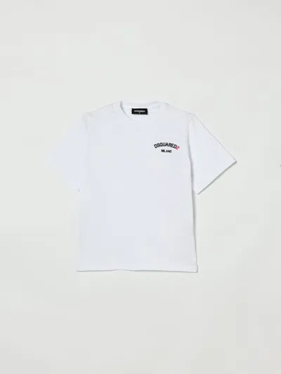 Dsquared2 T-shirt Kids  In White