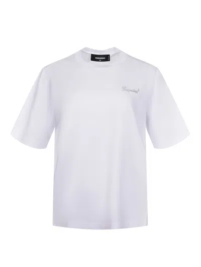 Dsquared2 T Shirt Made Of Cotton.