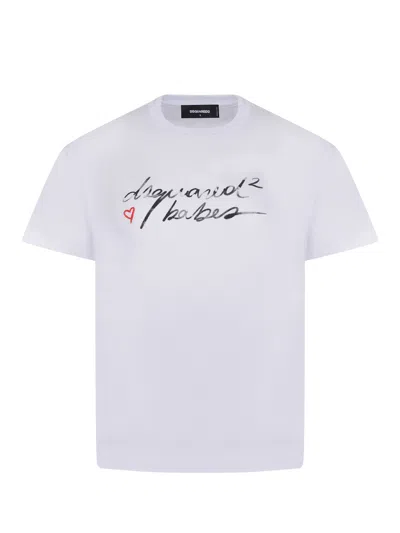 Dsquared2 T Shirt Made Of Cotton.