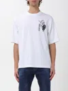 Dsquared2 Short-sleevedprintedt-shirt In White