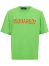 Dsquared2 Man T-shirt Green Size Xxl Cotton