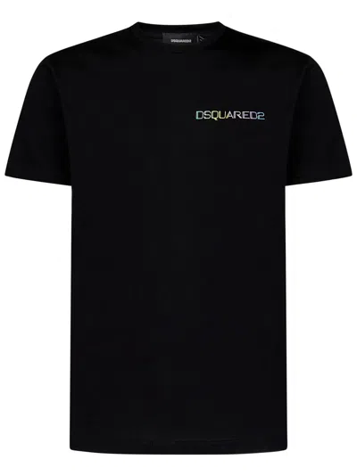 Dsquared2 T-shirt Palm Beach Cool Fit  In Nero