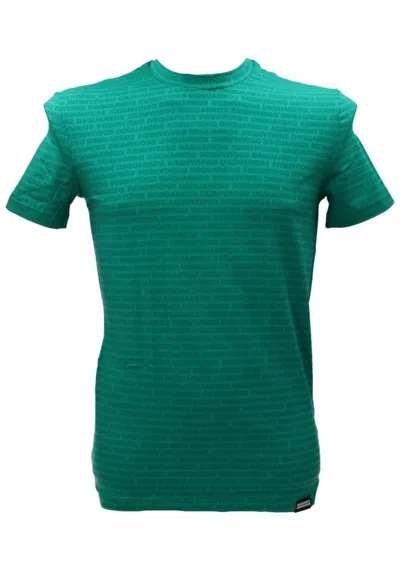 Dsquared2 T-shirt Round Neck T-shirt In Green