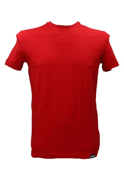 Dsquared2 T-shirt Round Neck T-shirt In Orange