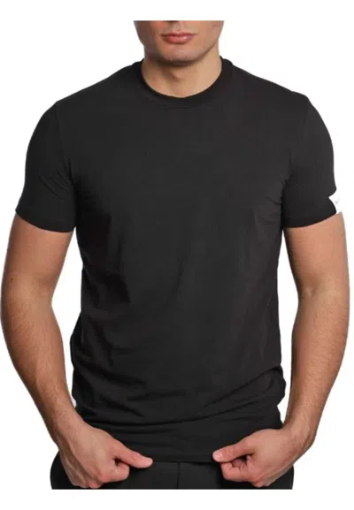 Dsquared2 T-shirt Round Neck T-shirt In Black