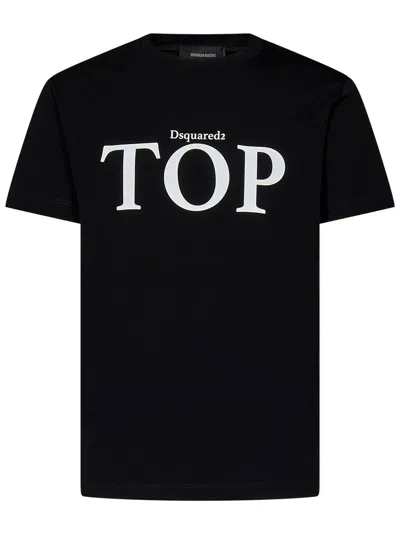 Dsquared2 T-shirt Top Cool Fit  In Nero