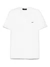 Dsquared2 Ribbed Crew-neck Cool Fit T-shirt In White