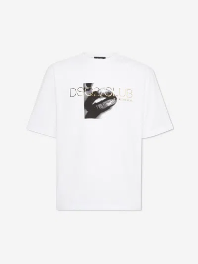 DSQUARED2 DSQUARED2 GRAPHIC COTTON T-SHIRT