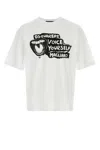 Dsquared2 Cotton T-shirt Collaboration Magliano Graphic Print In White