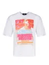 Dsquared2 Dsquared White Cotton T-shirt In White