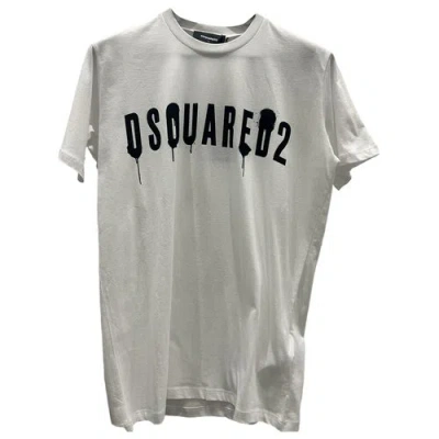 Pre-owned Dsquared2 T-shirt In White