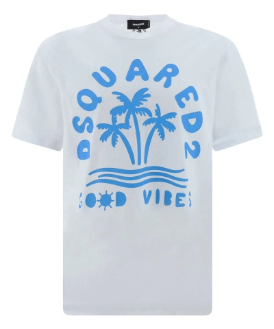 Dsquared2 T-shirt In White