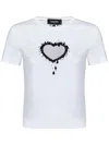 Dsquared2 Short-sleeved T-shirt In White