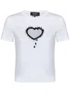 Dsquared2 Short-sleeved T-shirt In White