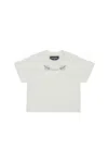 Dsquared2 T-shirt Con Stampa Birds In White