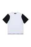 Dsquared2 T-shirt With Branded Elastic In White