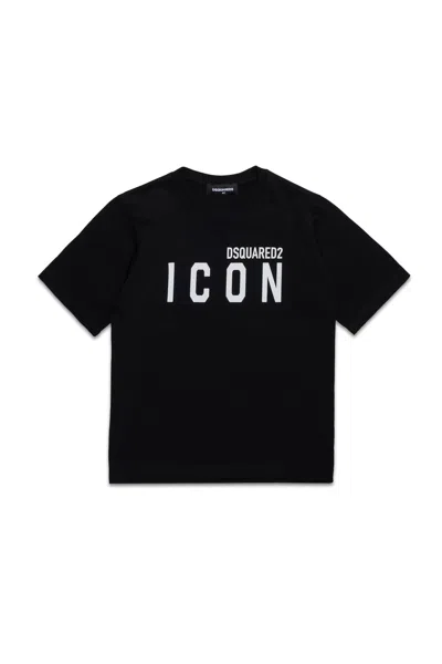 DSQUARED2 T-SHIRT WITH ICON LOGO