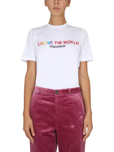 DSQUARED2 DSQUARED2 T-SHIRT WITH LOGO