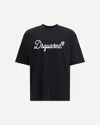 Dsquared2 Jersey T-shirt With Logo In Black