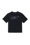 Dsquared2 T-shirt With Logo In Black