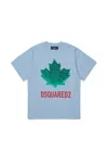 Dsquared2 T-shirt With Logo In Blue
