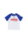 Dsquared2 T-shirt With Logo In Blue