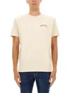 Dsquared2 Mens Light Beige Logo Graphic-print Cool-fit Cotton T-shirt In Neutral