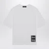 Dsquared2 Logo Patch Crewneck T-shirt In White