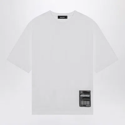 DSQUARED2 DSQUARED2 T-SHIRT WITH LOGO PATCH