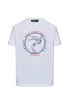Dsquared2 Graphic-print T-shirt In White