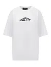 Dsquared2 Signature Icon Cropped T-shirt In White