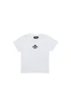 Dsquared2 T-shirt With Maple Leaf In White