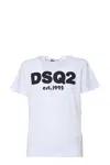 Dsquared2 Crew Neck Cool Fit T-shirt With Printed Logo