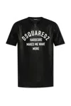 Dsquared2 Logo-print T-shirt In Black