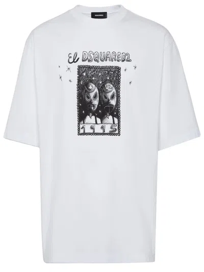 DSQUARED2 T-SHIRT WITH PRINT