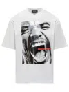 Dsquared2 Logo-print Round Neck T-shirt In White