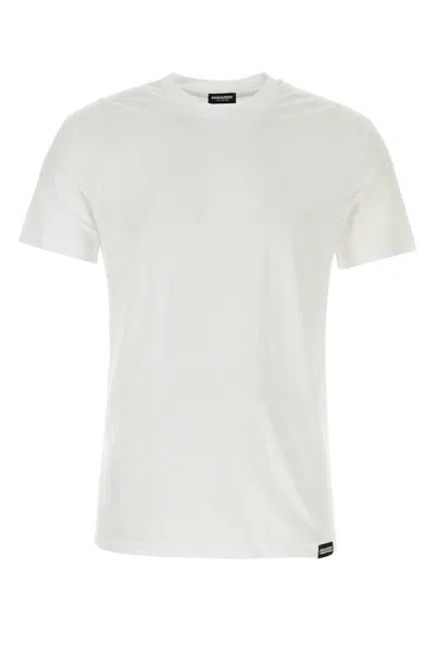 Dsquared2 T-shirt-s Nd Dsquared Male In White