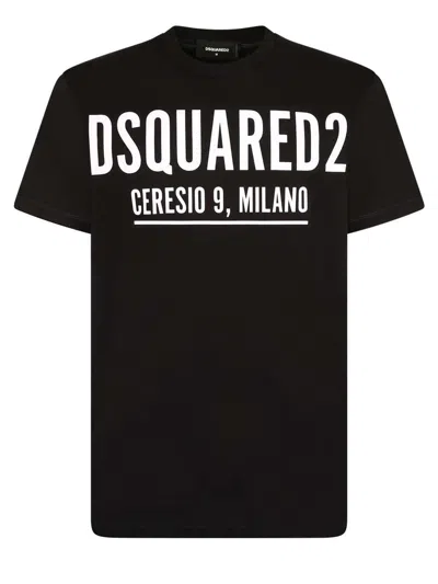 Dsquared2 T-shirts In Black
