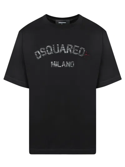 Dsquared2 T-shirts In Black