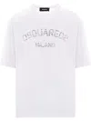 Dsquared2 Dsquared Men Printed T-shirt In White