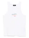 Dsquared2 Sleeveless Scoop Neck Graphic Print