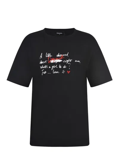 Dsquared2 T-shirts And Polos In Black