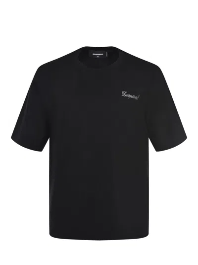 Dsquared2 T-shirts And Polos In Black