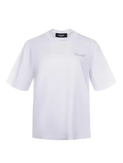 Dsquared2 T-shirts And Polos In White