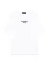 Dsquared2 White Cotton T-shirt With Logo In White