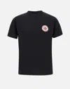 Dsquared2 Men Black T-shirt With Chest Logo Application In Cotton Man In Black