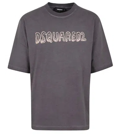 Dsquared2 T-shirts And Polos In Gray