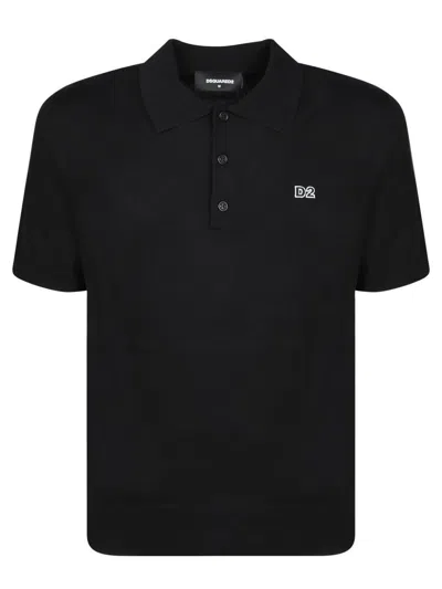 Dsquared2 T-shirts And Polos In Black
