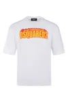 Dsquared2 Slogan T-shirt In White
