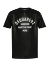 Dsquared2 Men's Cotton Clothing T-shirts In Black